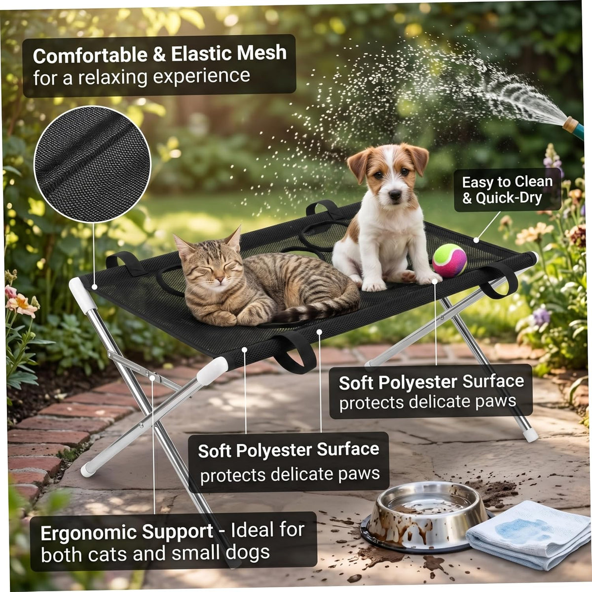 Foldable Grooming Table for Dogs and Cats up to 18 lb
